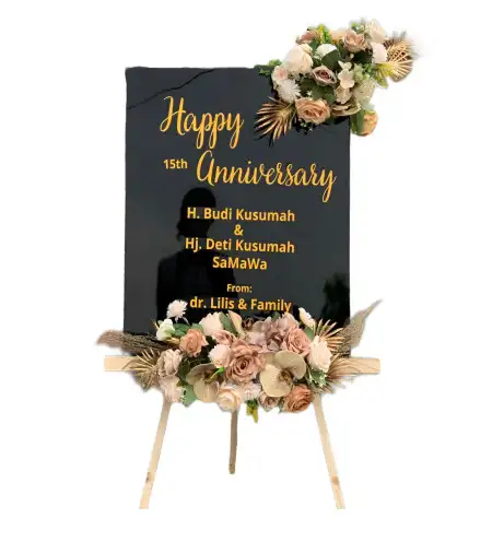 Papan Bunga Akrilik Barong Tongkok