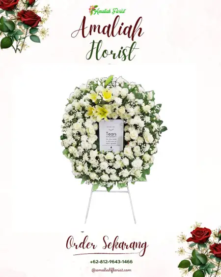 Krans Bunga Duka Barong Tongkok